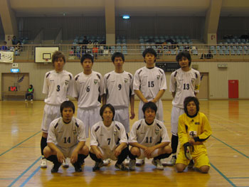 出水市フットサルリーグ優勝　中学生日記